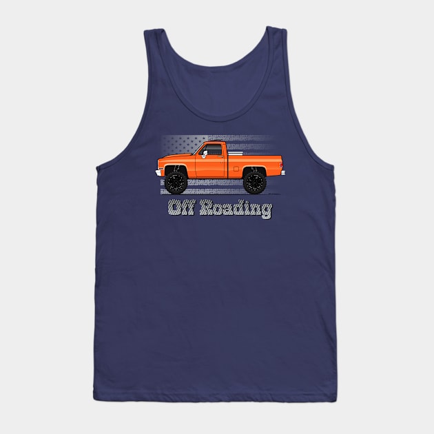 Orange off Roading Tank Top by JRCustoms44